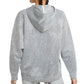 Moletom com capuz Nike Icon Clash feminino cinza, tamanho pequeno