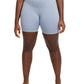 Shorts de ciclismo Nike One Mid Rise feminino, azul, tamanho grande