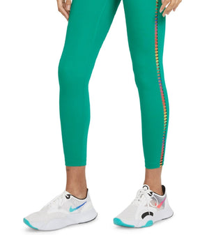 Calça Nike Rainbow Ladder 7/8 Feminina Verde Tamanho 2X