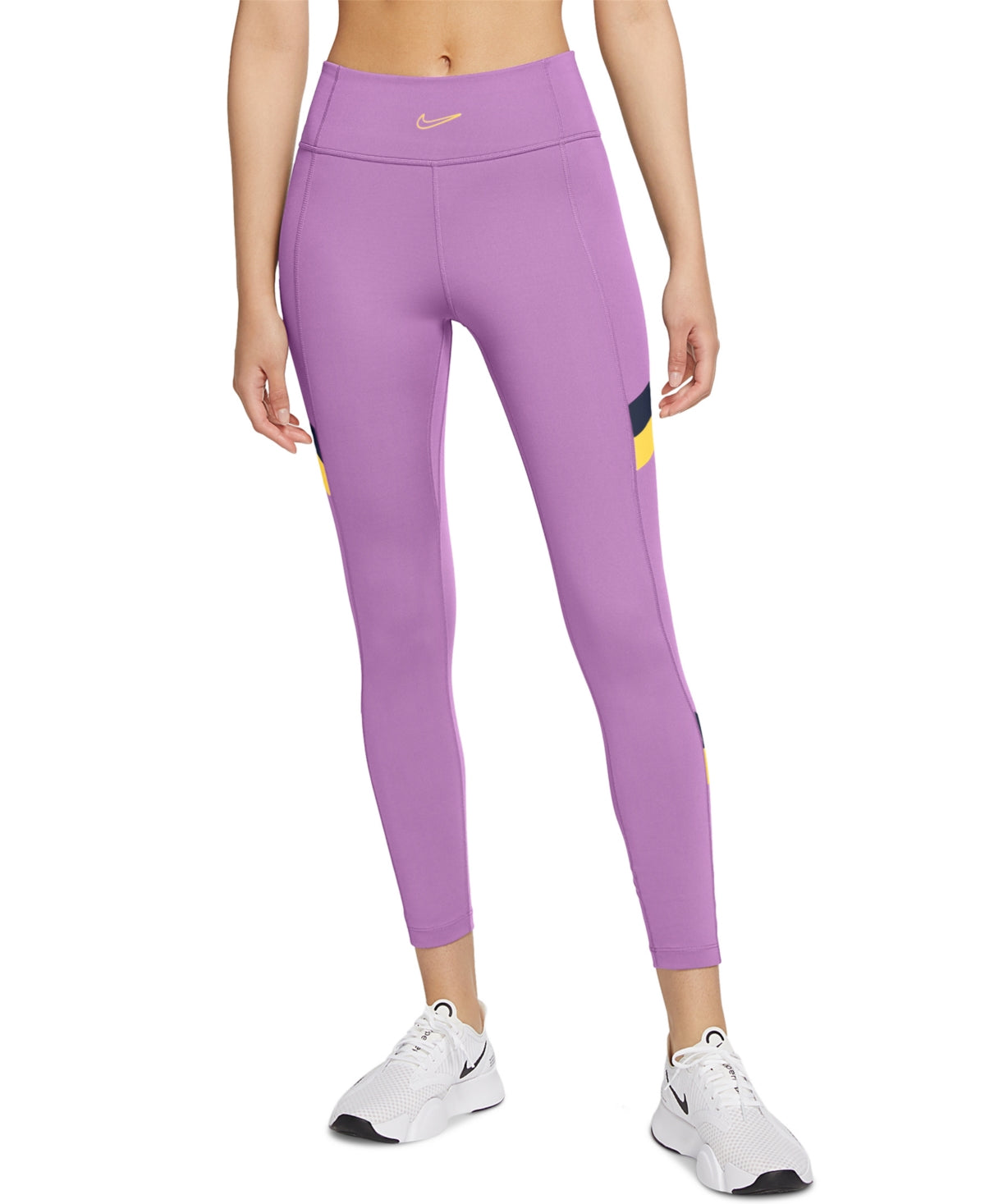 Calça Nike One Clbk Stp 7-8 T Feminina Roxa Tamanho 1X