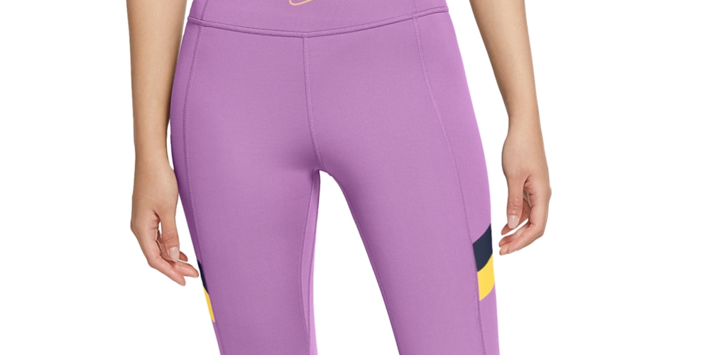 Calça Nike One Clbk Stp 7-8 T Feminina Roxa Tamanho 1X