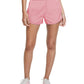 Shorts de corrida Nike Dri Fit Solid Tempo feminino, rosa, tamanho extrapequeno