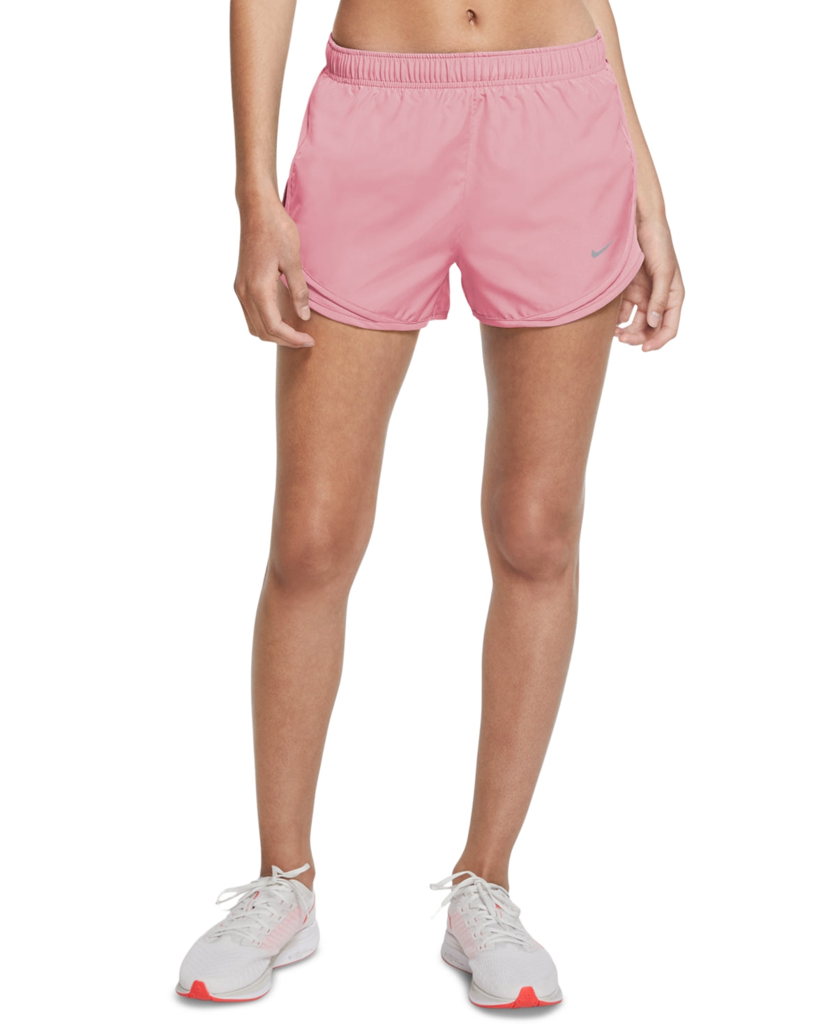 Shorts de corrida Nike Dri Fit Tempo feminino rosa tamanho XS
