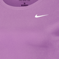 Camiseta de treino Nike Dry Legend feminina, roxa, tamanho 2X