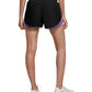 Shorts de corrida Nike Dri Fit Tempo feminino, preto, tamanho pequeno