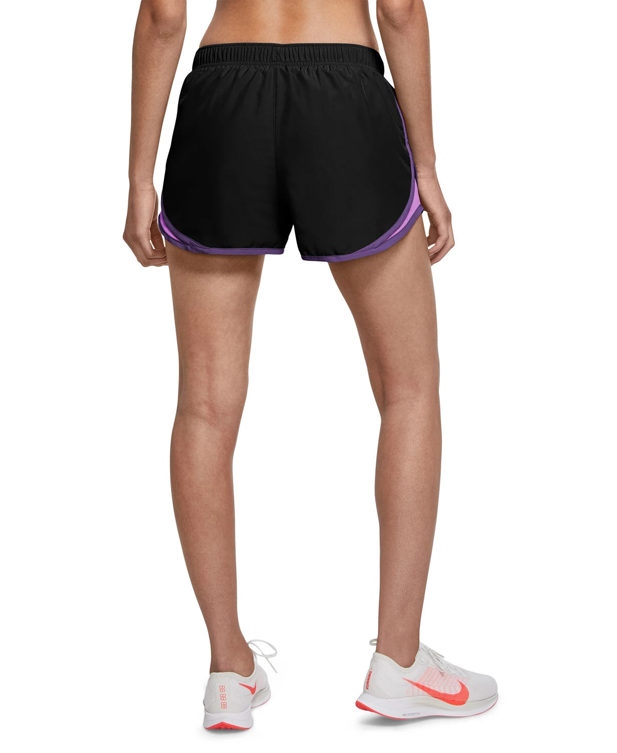 Shorts de corrida Nike Dri Fit Tempo feminino, preto, tamanho pequeno