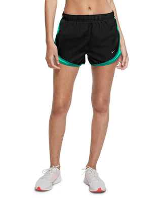 Nike Women's Dri Fit Solid Tempo Running Shorts Black Size X-Large