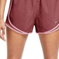 Shorts de corrida Nike Tempo Dry Core feminino marrom, tamanho pequeno