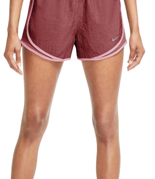 Shorts de corrida Nike Tempo Dry Core feminino rosa tamanho grande