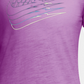 Camiseta Nike Sportswear Feminina de Algodão com Logotipo Roxo, Tamanho Médio