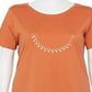 Camiseta Nike Sportswear Icon Clash Graphic Feminina Laranja Tamanho 2X