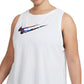 Camiseta regata Nike Stars feminina branca tamanho 2X