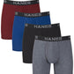 Cuecas boxer Hanes Ultimate Comfortflex Fit para homens, pacote com 4, tamanhos variados, tamanho extragrande