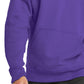 Moletom com capuz Champion masculino com logotipo Powerblend, roxo, tamanho médio