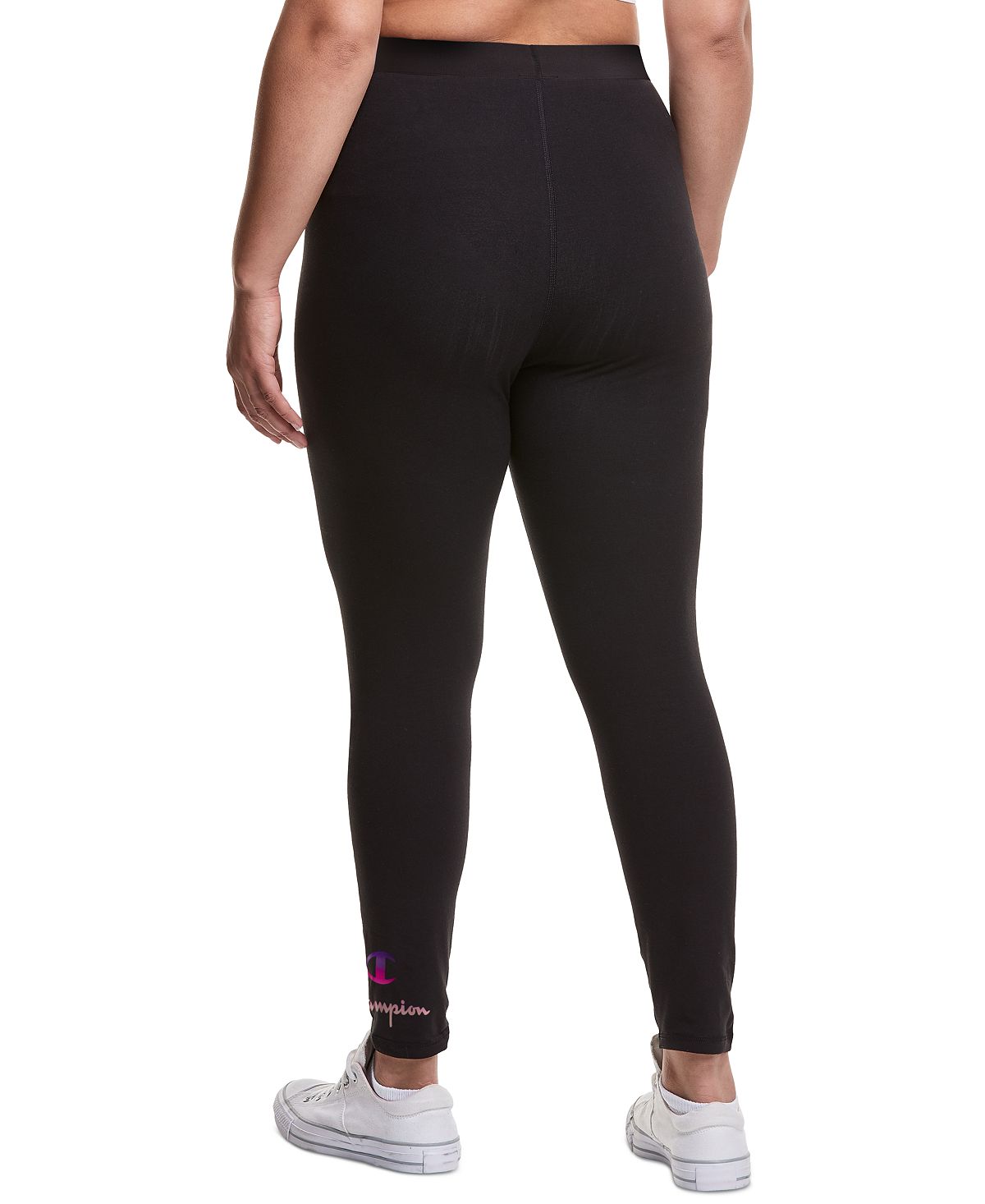 Leggings femininas Champion Double Dry pretas tamanho 1X