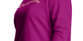 Moletom Champion Powerblend Signature Graphic Feminino Roxo Tamanho 3X