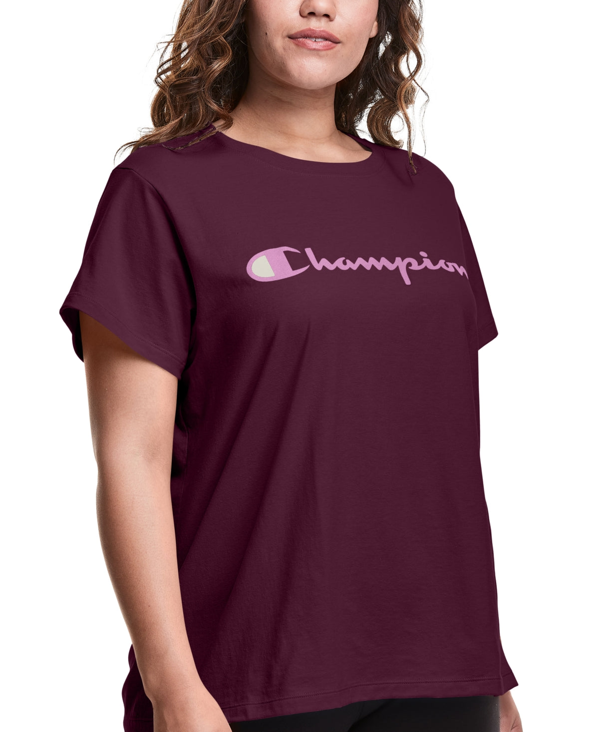 Top Feminino Champion Roxo Tamanho 1X