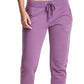 Calça de corrida Champion Powerblend feminina roxa tamanho X-G