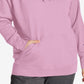 Moletom com capuz Champion Powerblend Logo Feminino Rosa Tamanho 2X