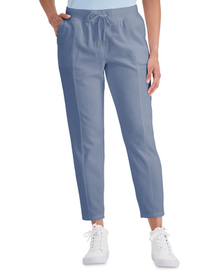 Calça de moletom Champion Campus 7/8 feminina, azul, tamanho extragrande