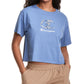 Champion Short Feminino Gola Redonda Cropped Azul Tamanho Grande
