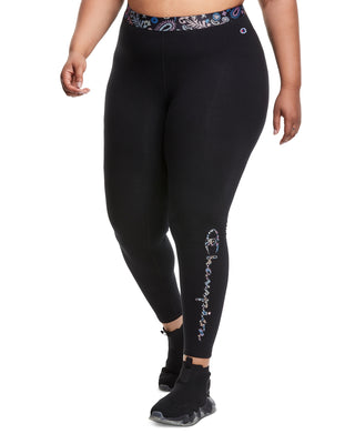 Leggings Champion 7/8 Feminina Preta Tamanho 1X