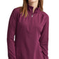 Champion Feminino Absolute Half Zip Mock Neck Top Roxo Tamanho XX-G