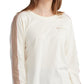 Camiseta feminina Champion Campus Cotton Colorblocked Manga Longa Marrom Tamanho P
