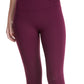 Leggings curtas Champion Sport Soft Touch femininas, roxas, tamanho médio