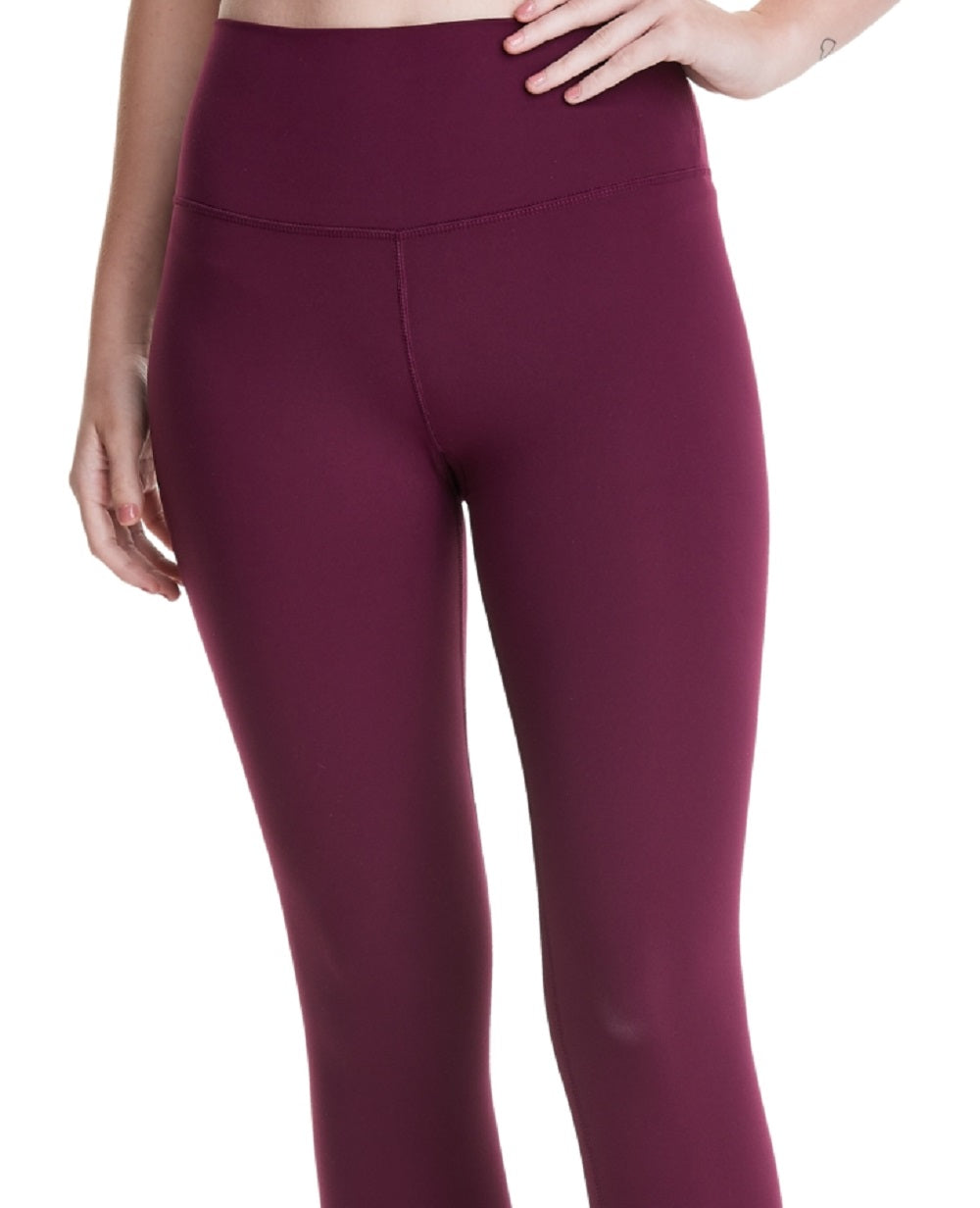Leggings curtas Champion Sport Soft Touch femininas, roxas, tamanho médio