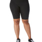 Calções de ciclismo Champion Absolute Eco femininos, pretos, tamanho 1X