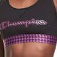 Sutiã esportivo feminino Champion The Authentic Racerback, preto, tamanho grande
