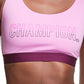 Sutiã esportivo feminino Champion Racerback de impacto médio, roxo, tamanho X-S