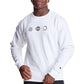 Moletom Champion Powerblend Graphic Masculino Branco Tamanho Grande