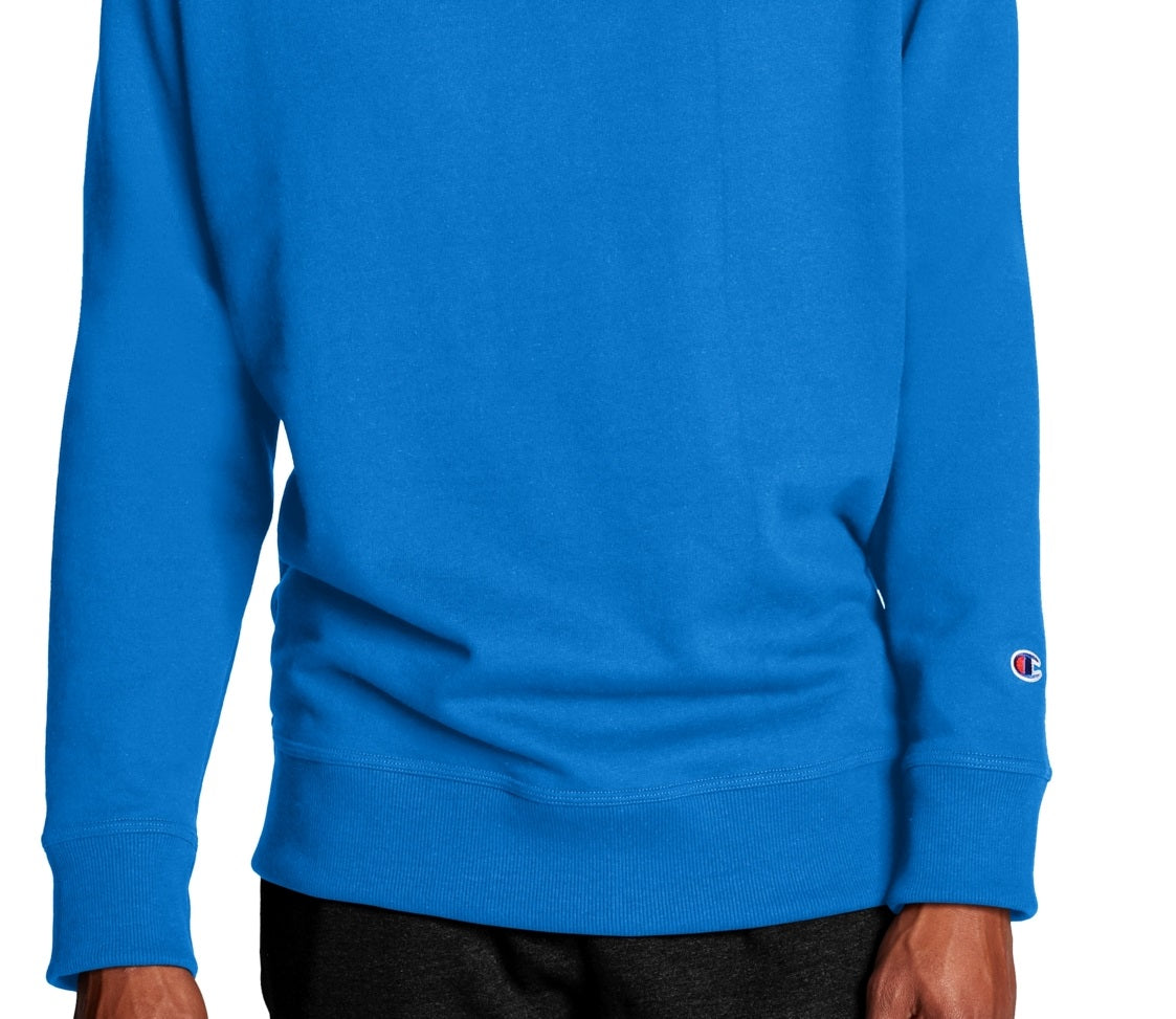 Moletom Champion Powerblend Fleece Masculino Azul Tamanho X-G