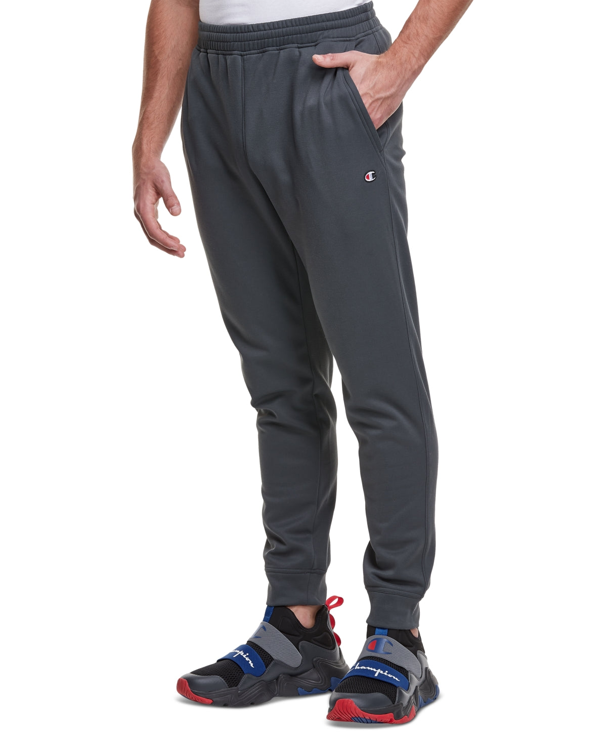 Calça de moletom Champion Game Day Masculina Cinza Tamanho -G