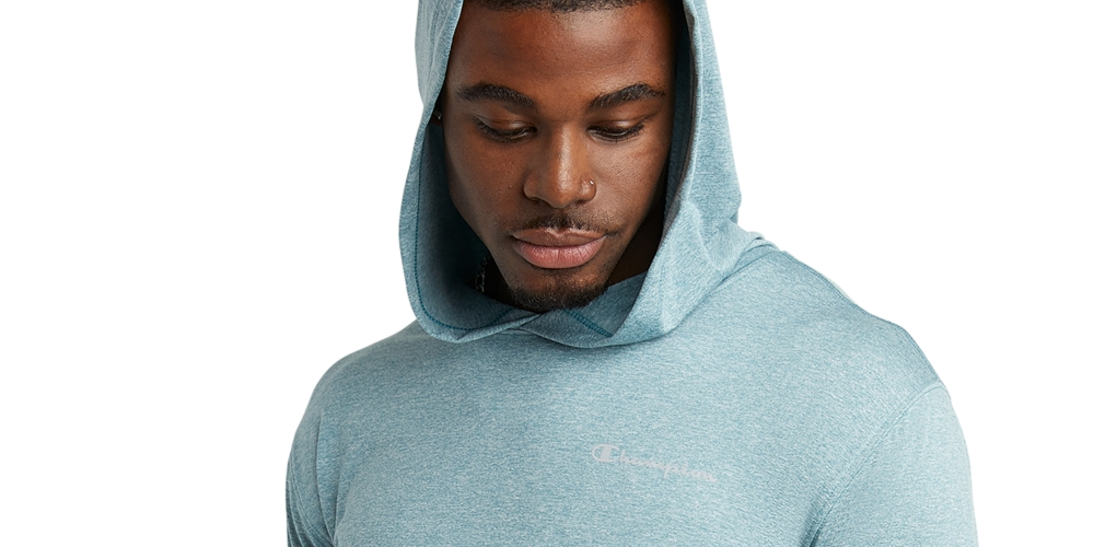 Moletom com capuz Champion City Sport Standard Fit Stretch Masculino Cinza Tamanho GG