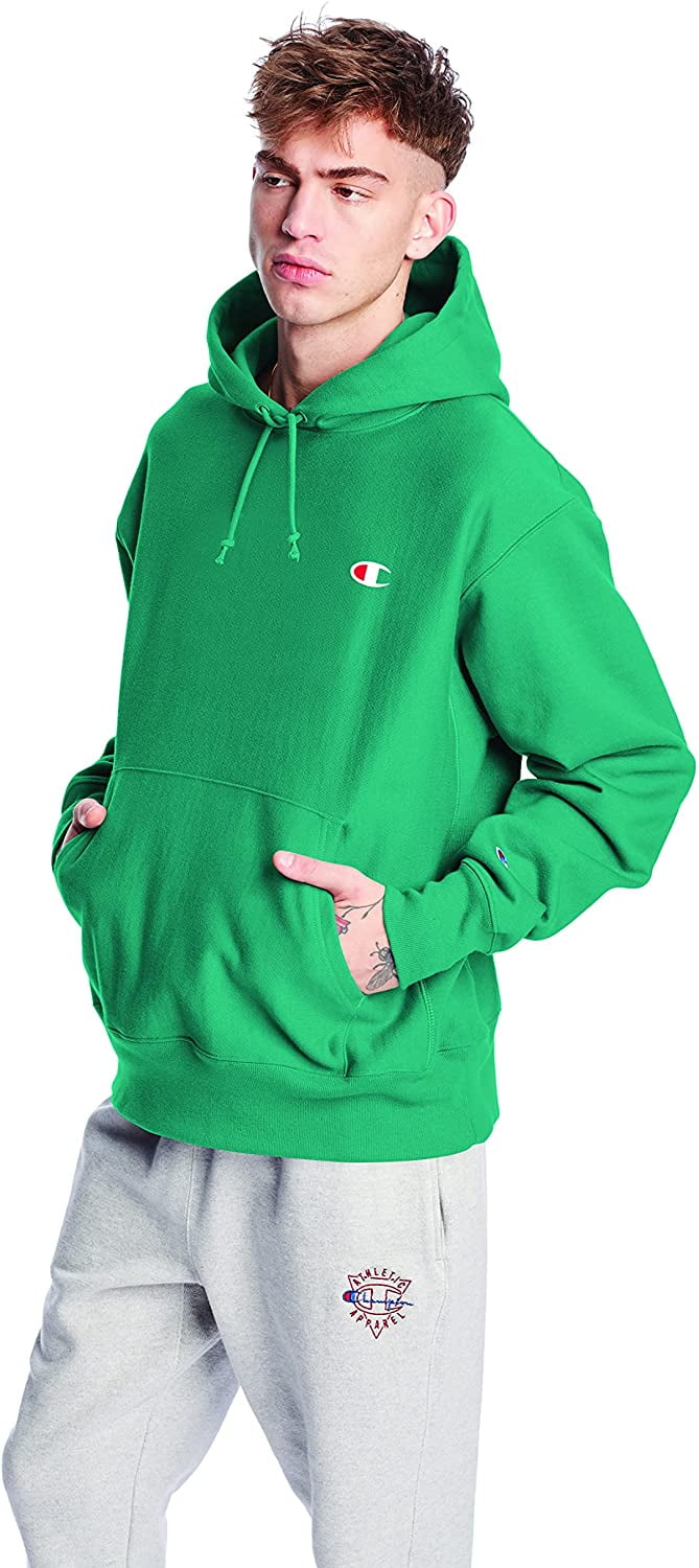 Pulôver Champion Reverse Weave Masculino Verde Tamanho X-Grande
