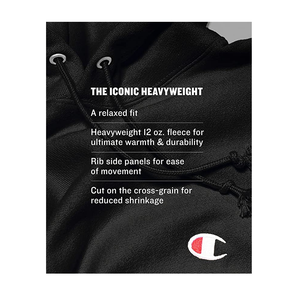 Moletom com capuz Champion Life Reverse Weave Full Zip Masculino, cor mescla, tamanho XL