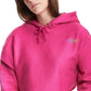 Moletom com capuz feminino Champion Cropped Logo Rosa Tamanho X P