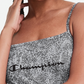 Conjunto de pijama lounge feminino Champion, camisola e shorts, cinza, tamanho médio