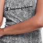 Conjunto de pijama lounge feminino Champion, camisola e shorts, cinza, tamanho médio