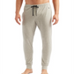 Calça de moletom masculina Polo Ralph Lauren com bolsos canelados e malha canelada, tamanho grande, cinza