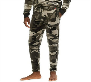 Calça Polo Ralph Lauren Slim Fit Masculina Plush Velour Verde Tamanho Grande