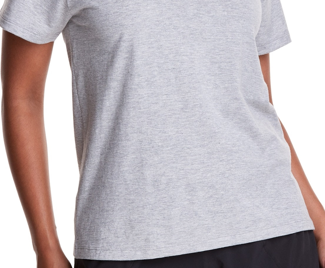 Camiseta Champion Classic Feminina Cinza Tamanho Médio
