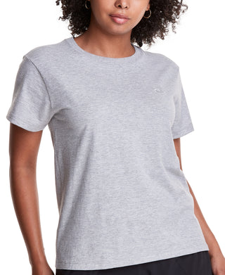 Champion Women's Classic T-Shirt Gray Size Medium