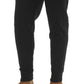 Calça de moletom reversível Polo Ralph Lauren masculina em mistura de algodão, preta, tamanho grande