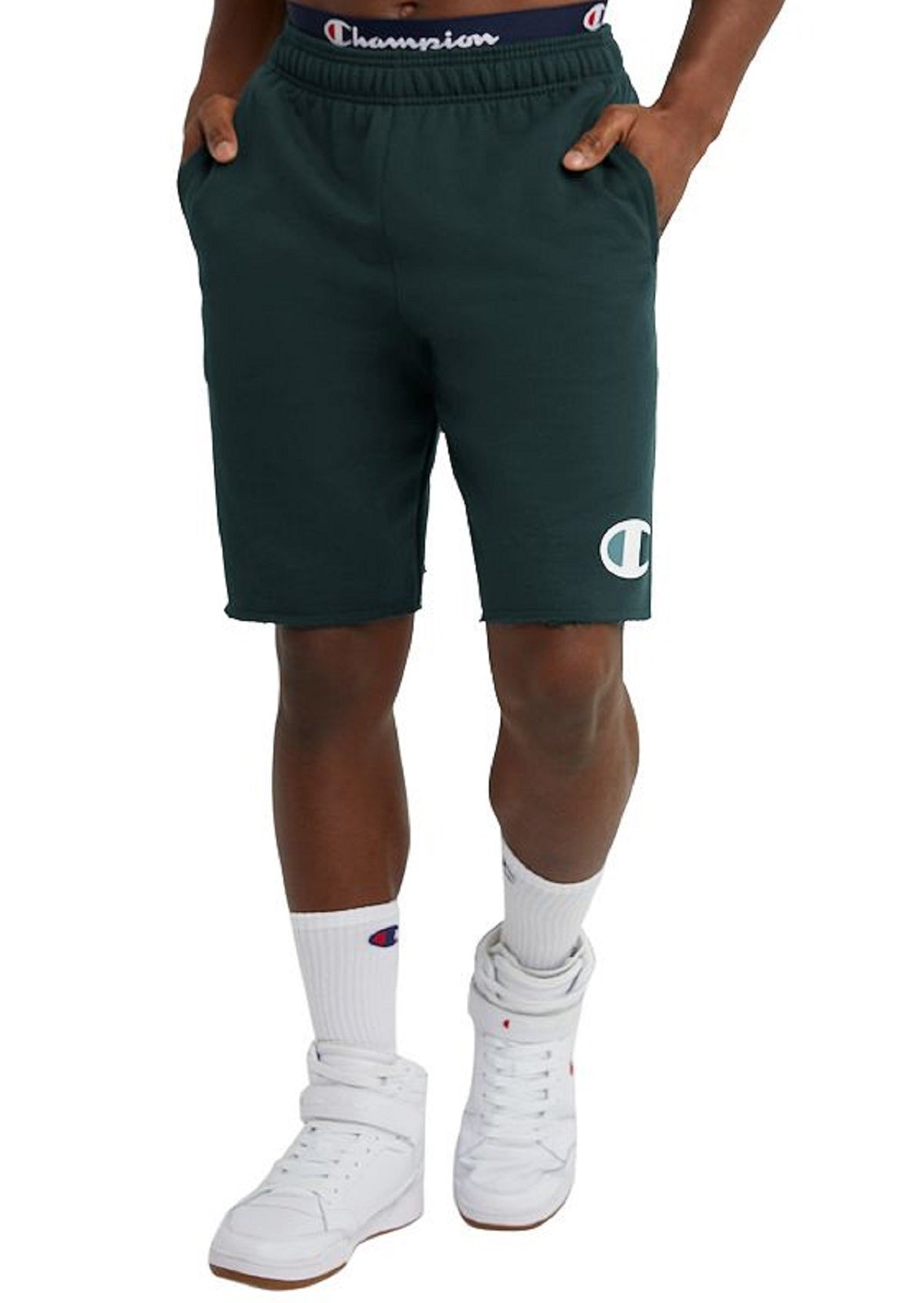 Bermuda Champion Powerblend Masculina Verde Tamanho Médio