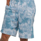 Bermuda masculina Champion Classic Tie Dyed Mesh Azul Tamanho XX-G