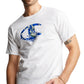 Camiseta masculina Champion Classic Graphic, branca, tamanho pequeno